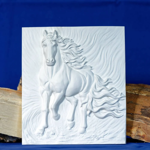 Relief Pferd